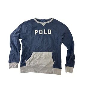 Polo Ralph Lauren sweatshirt Kid's‎ size Large blue